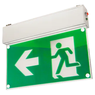 LED-Fluchtwegleuchte McShine “FL-460“, Deckenmontage, inkl. Kette, Kunststoff LED-Fluchtwegleuchte McShine “FL-460“, Deckenmontage, inkl. Kette, Kunststoff