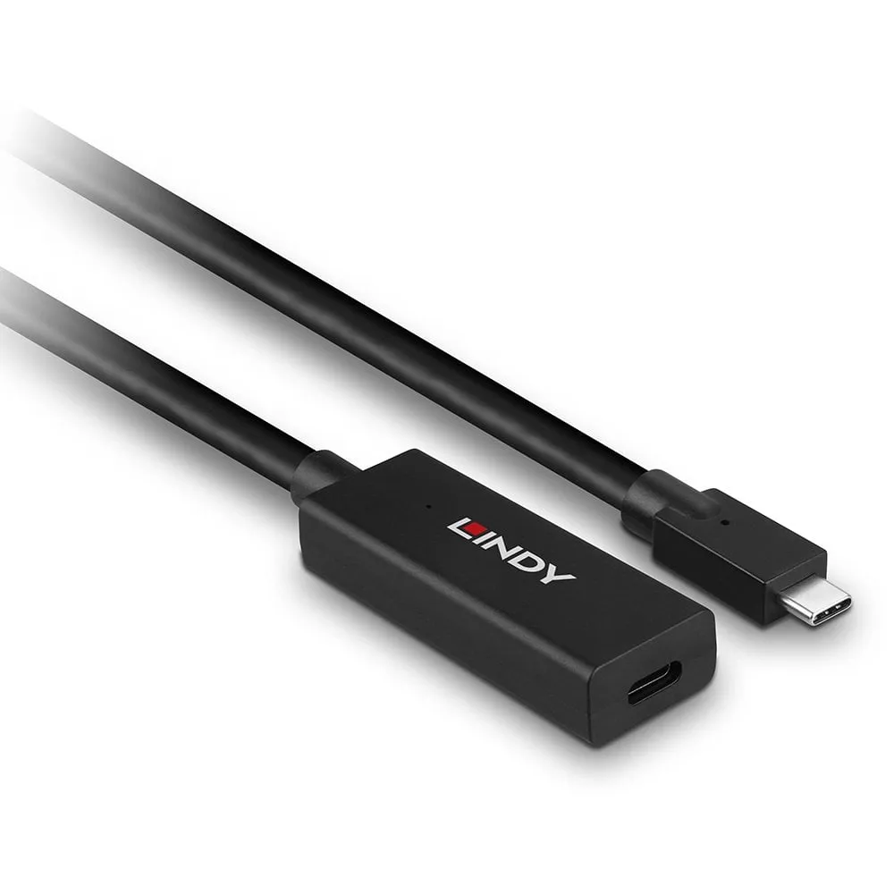 Lindy 43364 USB Kabel USB 3.2 Gen 2 (3.1 Gen 2) 5 m USB C 10 Gbit/s Schwarz – Bild 3