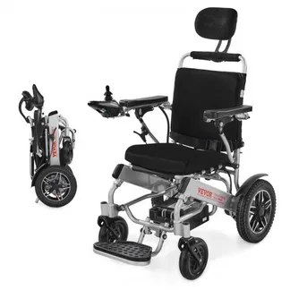 VEVOR Rollstuhl Elektrisch Faltbar, medizinischer Roller bis 136 kg, Elektrorollstuhl mit verstellbarer Rückenlehne, 21 km Reichweite, für Senioren und Behinderte, Leicht zu transportieren VEVOR Rollstuhl Elektrisch Faltbar, medizinischer Roller bis 136 kg, Elektrorollstuhl mit verstellbarer Rückenlehne, 21 km Reichweite, für Senioren und Behinderte, Leicht zu transportieren