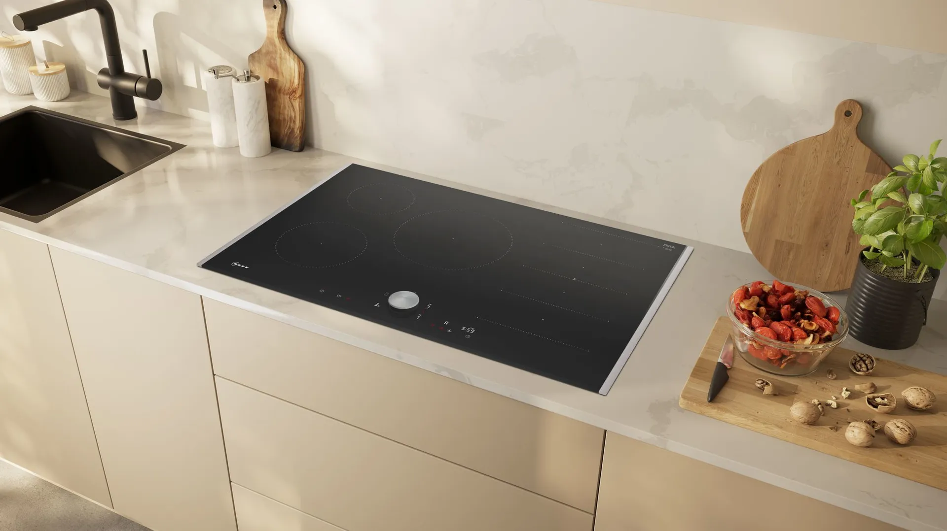 Neff N 90 Schwarz Integriert 80 cm Zonen-Induktionskochfeld 5 Zone(n) – Bild 4