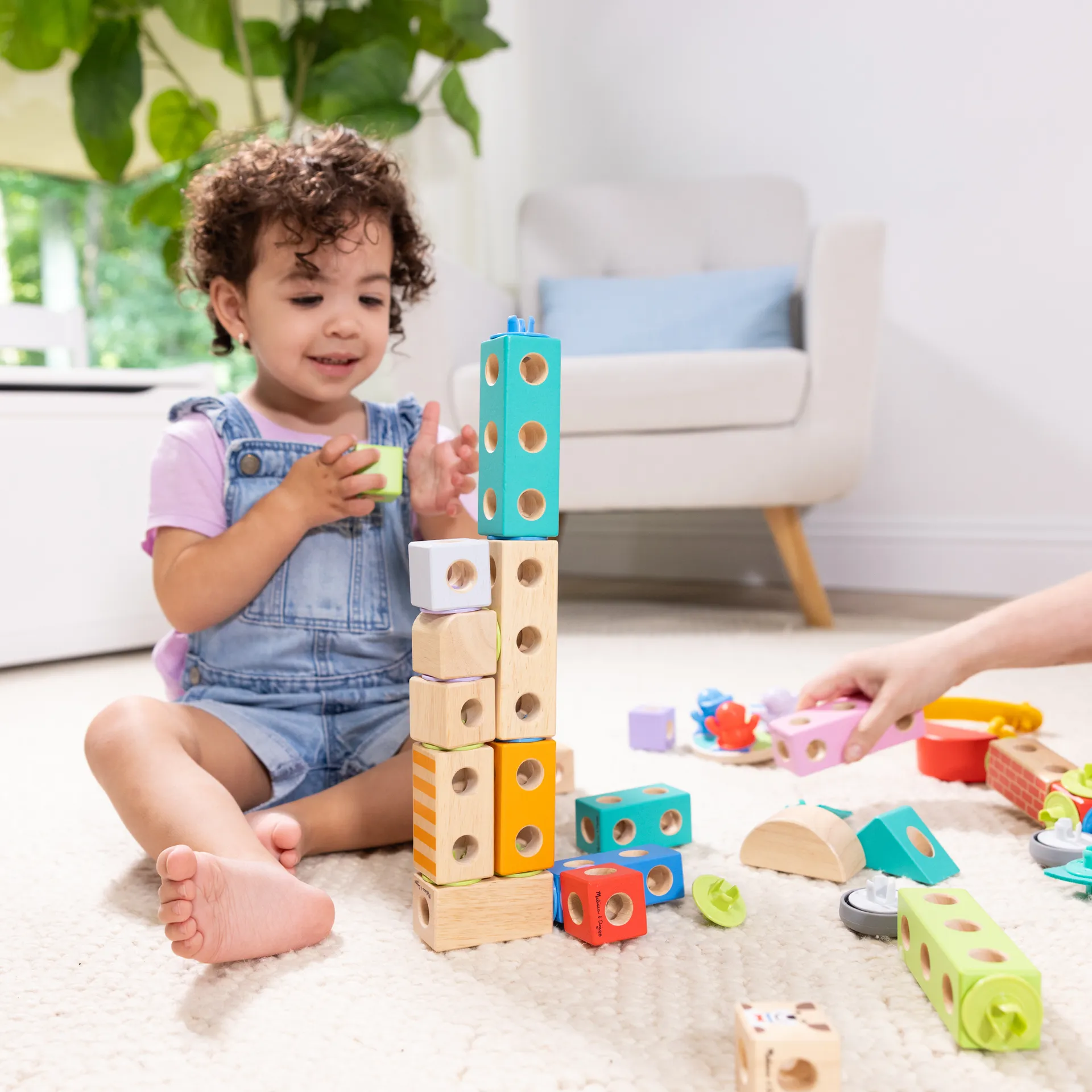 Melissa & Doug Blockables Stadt Bauset, 73 Teile – Bild 7