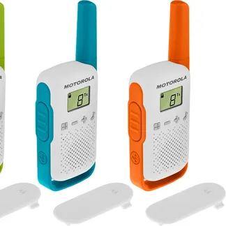 Motorola T42 Funksprechgerät 16 Kanäle Blau, Grün, Orange, Weiß Motorola T42 Funksprechgerät 16 Kanäle Blau, Grün, Orange, Weiß