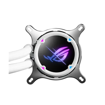 ASUS ROG STRIX LC II 240 ARGB Prozessor All-in-One-Flüssigkeitskühler 12 cm Weiß – Bild 3