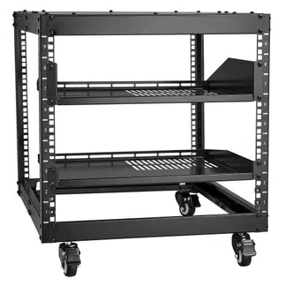 VEVOR 9U Server-Rack mit offenem Rahmen, 23 bis 40 Zoll einstellbare Tiefe, freistehend oder zur Wandmontage, Netzwerk-Server-Rack mit 360°-Rollen, robuste 4-Pfosten-Halterung für alle Ihre Netzwerk-IT-Geräte, AV-Ausrüstung und Router VEVOR 9U Server-Rack mit offenem Rahmen, 23 bis 40 Zoll einstellbare Tiefe, freistehend oder zur Wandmontage, Netzwerk-Server-Rack mit 360°-Rollen, robuste 4-Pfosten-Halterung für alle Ihre Netzwerk-IT-Geräte, AV-Ausrüstung und Router