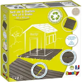 Bodenplatten-Set mit Klicksystem, Gartenspielgerät Bodenplatten-Set mit Klicksystem, Gartenspielgerät