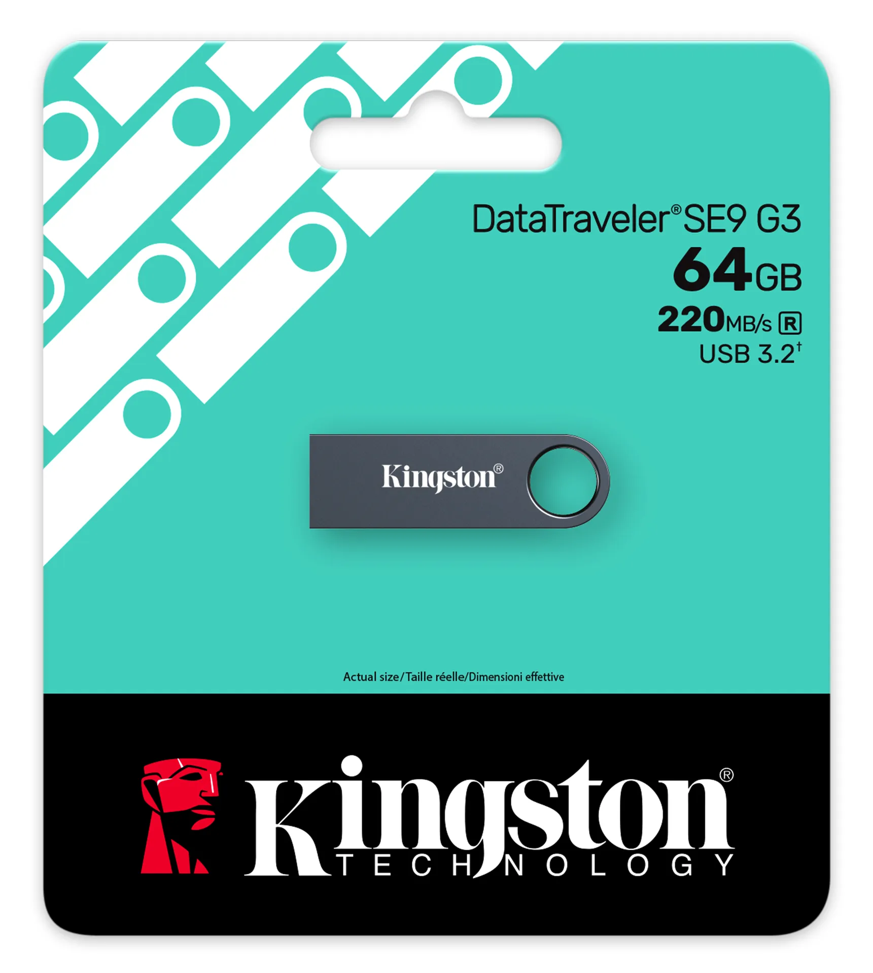 Kingston Technology DataTraveler 64GB SE9 G3 - Dunkles Nickel – Bild 4