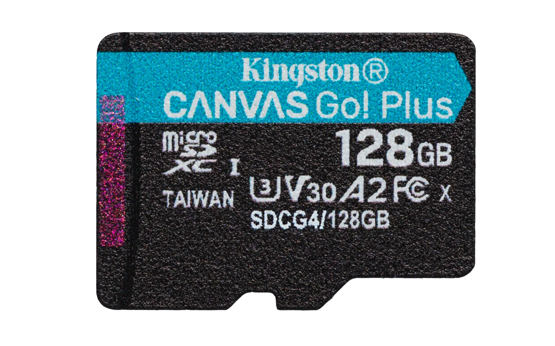 Kingston Technology 128GB microSDXC Canvas Go Plus Gen4 200 MB/s A2 U3 V30-Karte + Adapter – Bild 2