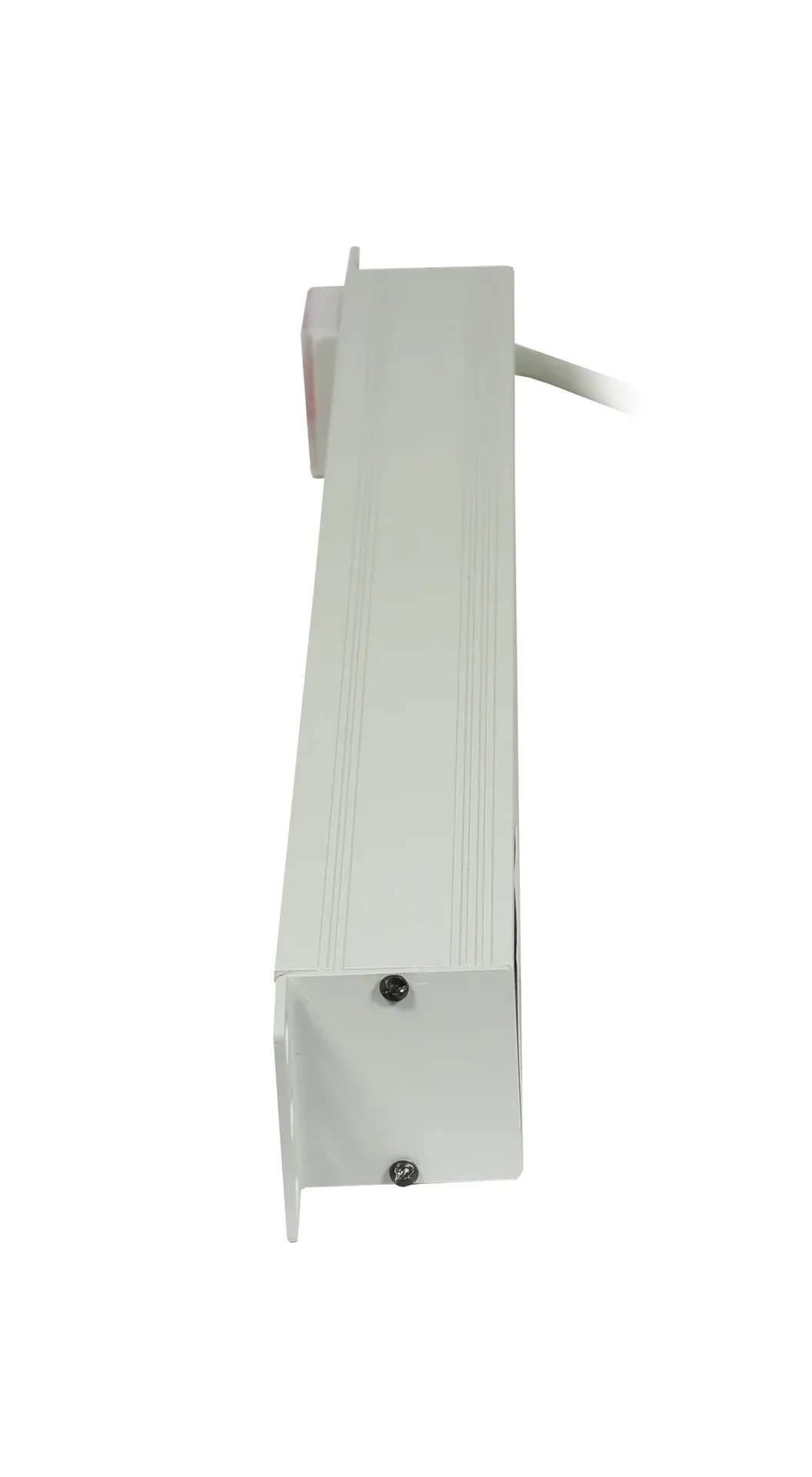 ALLNET 19"zbh. Steckdosenleiste, 9xDosen(CEE7)->Stecker(CEE7), Schalter, Lichtgrau, Synergy 21 – Bild 4
