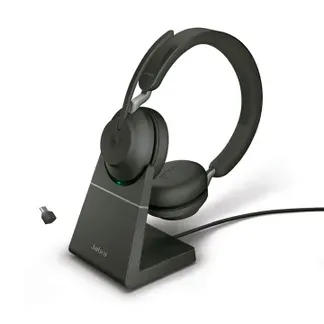 Jabra Evolve2 65 Link380c MS Stereo Stand Black Jabra Evolve2 65 Link380c MS Stereo Stand Black