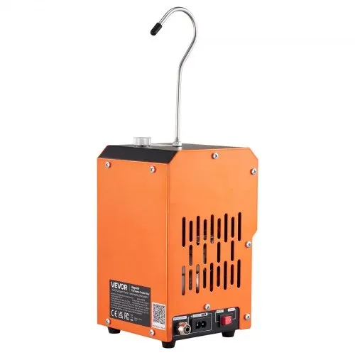 VEVOR Kfz-Rauchprüfgerät mit Rauchgenerator, Lecksuchgerät für EVAP-Systeme, für Pkws Lkws Boote Motorräder und ATVs, mit Luft- und Rauchmodus, Manometer, Durchflussmesser und 8-teiligem Dichtungsset – Bild 9