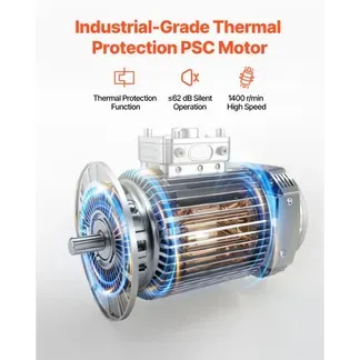 VEVOR Industrieller Standventilator, 570 mm, 90-Grad-Oszillationsventilator, höhenverstellbare Ventilatoren mit 3 einstellbaren Geschwindigkeiten, Windmaschine für Werkstatt, Lagerhaus, Schwarz VEVOR Industrieller Standventilator, 570 mm, 90-Grad-Oszillationsventilator, höhenverstellbare Ventilatoren mit 3 einstellbaren Geschwindigkeiten, Windmaschine für Werkstatt, Lagerhaus, Schwarz