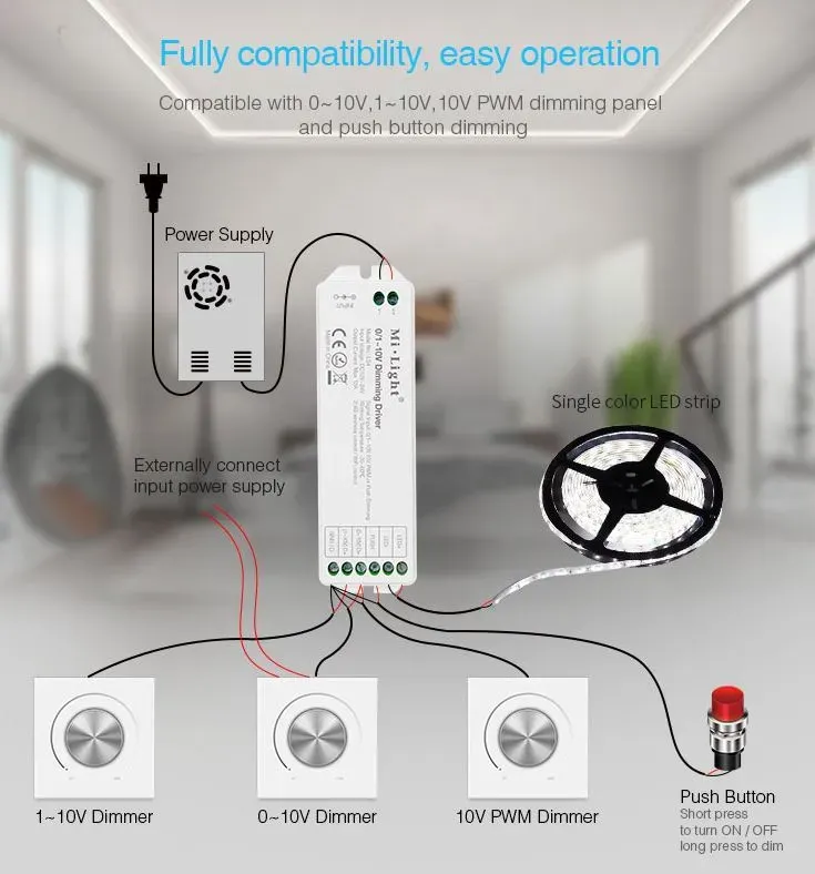 MiBoxer LS4 LED Controller 0-10V 2,4G – Bild 4