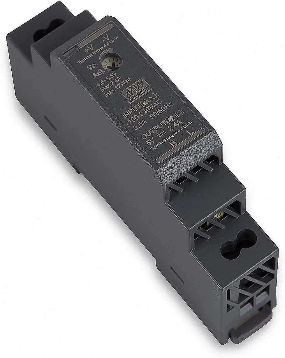 MEAN WELL Netzteil – 5V / 2,4A 12W MEAN WELL Hutschiene HDR-15-5 MEAN WELL Netzteil – 5V / 2,4A 12W MEAN WELL Hutschiene HDR-15-5
