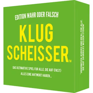 Klugscheisser – Wahr oder Falsch Edition, Partyspiel Klugscheisser – Wahr oder Falsch Edition, Partyspiel