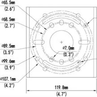 ALLNET IP Kamera zbh. Polemount/Masthalter for ALL-CAM24xx ALLNET IP Kamera zbh. Polemount/Masthalter for ALL-CAM24xx