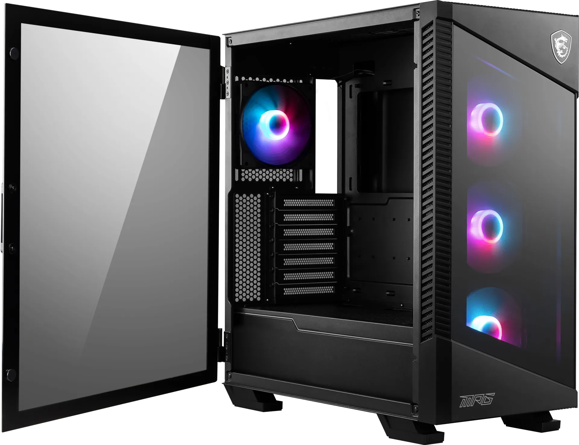 MSI MPG Velox 100R Midi Tower Schwarz – Bild 4