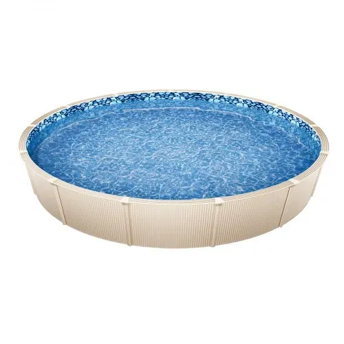 VEVOR Runde Poolfolie, φ732x120 cm, Innenfolie, Ersatzfolie, Innenhülle, Schwimmbadfolie, Vinyl-Folie im Unibead-Stil mit Standardstärke, verschleißfest, für Aufstellpools mit 132 cm Wandhöhe – Bild 8