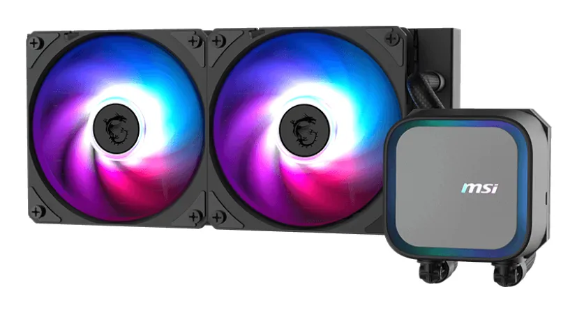 MSI MAG Coreliquid A13 240 Hauptplatine, Prozessor All-in-One-Flüssigkeitskühler 12 cm Schwarz 1 Stück(e) MSI MAG Coreliquid A13 240 Hauptplatine, Prozessor All-in-One-Flüssigkeitskühler 12 cm Schwarz 1 Stück(e)