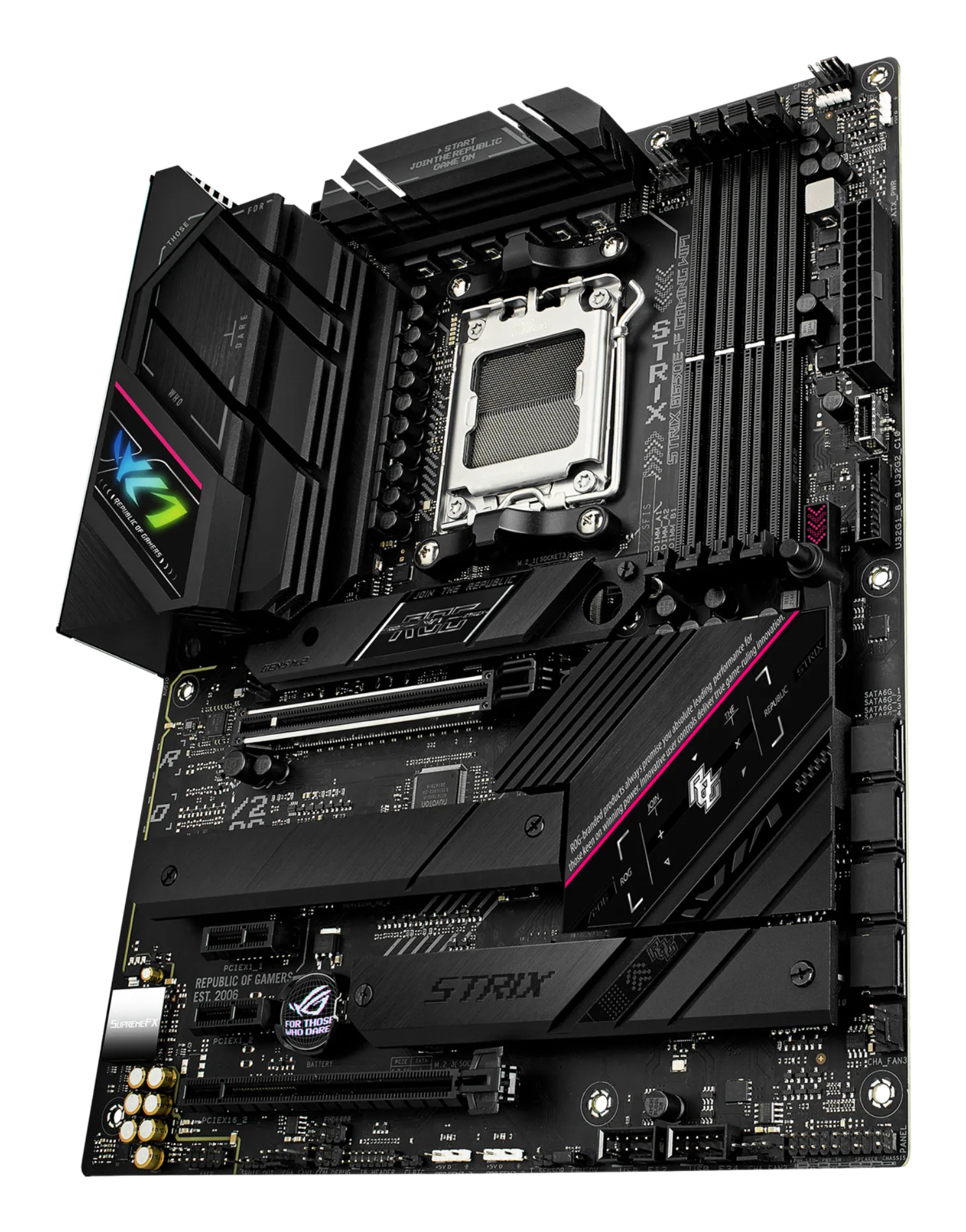 ASUS ROG STRIX B650E-F GAMING WIFI AMD B650 Sockel AM5 ATX – Bild 6