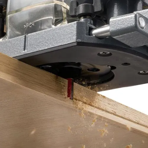 VEVOR Oberfräse, 1200 W, Drehzahlregelung, Oberfräsmaschine, Kantenfräse mit Tauchbasis, Staubabsaugung & Parallelanschlag, für Holz & Kantenbearbeitung, Heimwerkerprojekte, Kabelgebunden – Bild 10