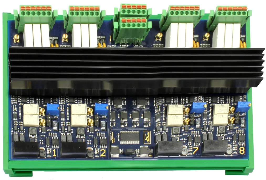 ALLDAQ ADQ-44 (V1.5) / programmierbare Stromsenke mit 4 potentialfreien Kanälen / Dauerleistung 20W / Auflösung 1mA (16bit DAC)*** ALLDAQ ADQ-44 (V1.5) / programmierbare Stromsenke mit 4 potentialfreien Kanälen / Dauerleistung 20W / Auflösung 1mA (16bit DAC)***
