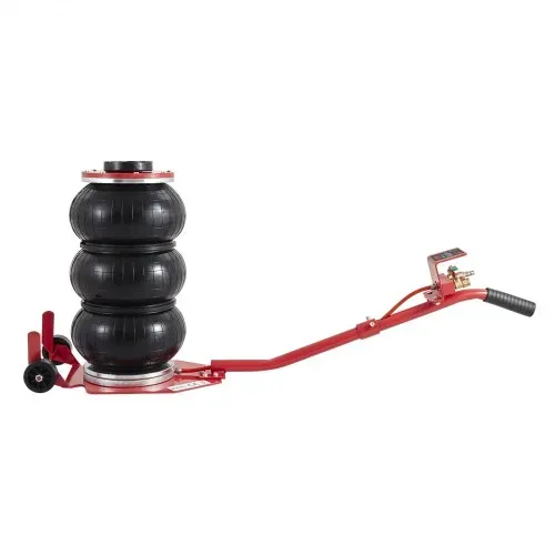 VEVOR Pneumatischer Wagenheber Triple Bag Air Jack 3 t, Dreifachbeutel Luftheber 140-450 mm Hubhöhe Sack-Luftwagenheber, 5 Minuten Hub Luftheber Wagenheber Arbeitssparend für SUV, Lkw, Pkw usw. – Bild 9