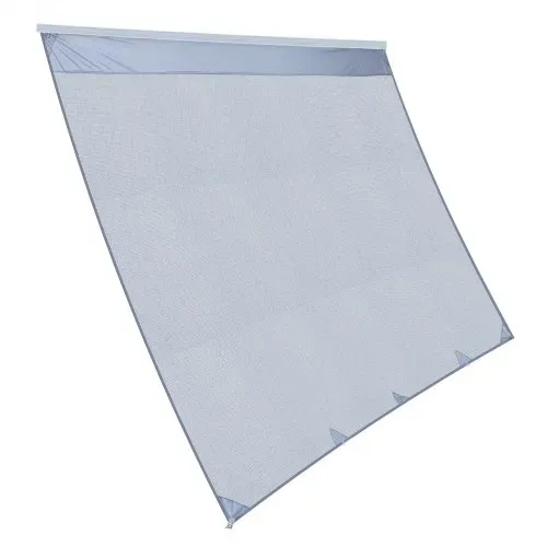 VEVOR Sonnenschutz (2 x 3,3 m) für Markisen (3,5 m), Markisen-Vorderwand aus Polyester-Netzgewebe, Doppelt Genähter & Atmungsaktiver Sichtschutz für Wohnmobil, Camping & Wohnwagen – Bild 9
