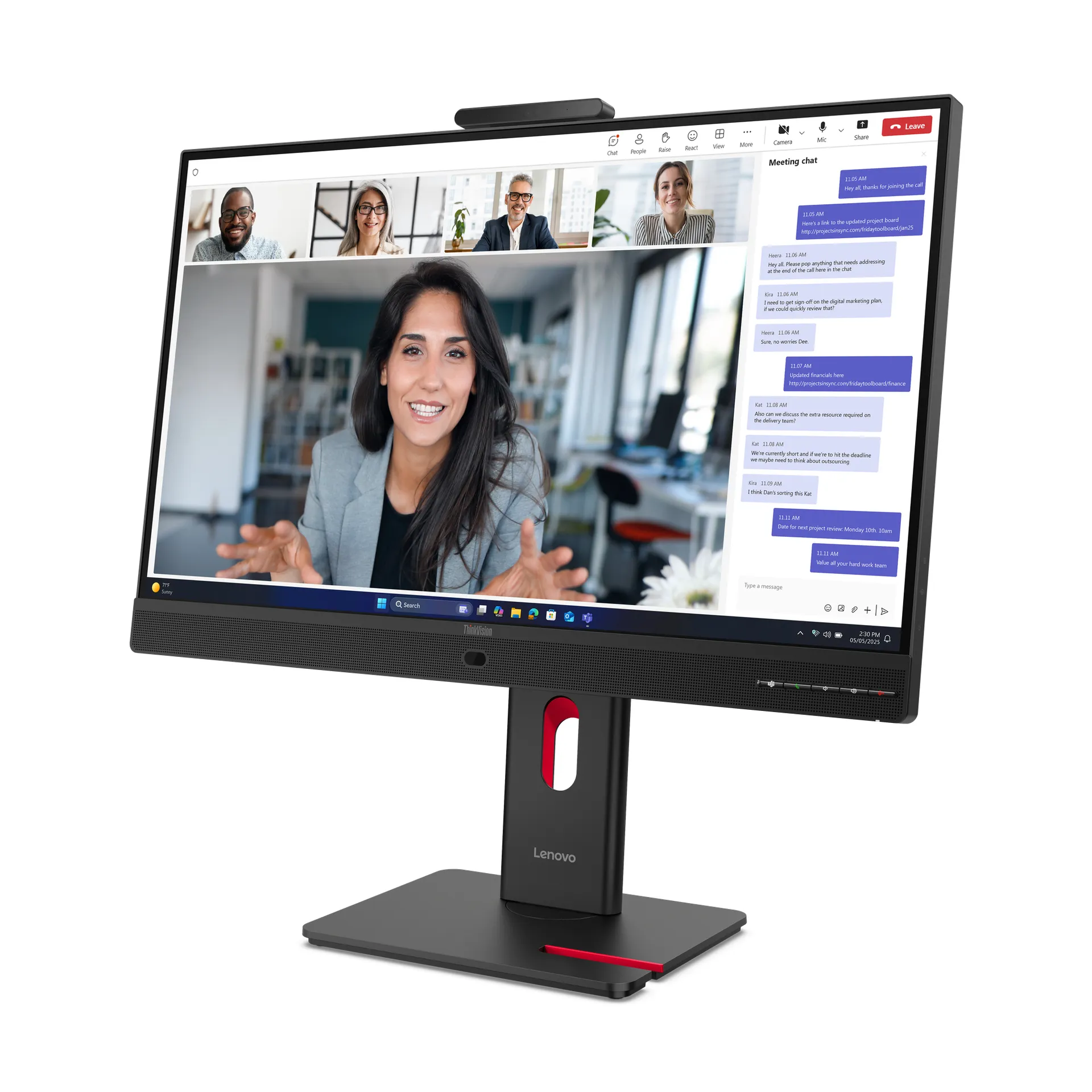 Lenovo ThinkVision T24-4v Monitor – Bild 4