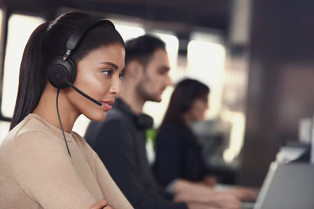 Jabra Evolve2 40 SE Kopfhörer Kabelgebunden Kopfband Anrufe/Musik USB Type-C / USB Type-A Schwarz – Bild 5