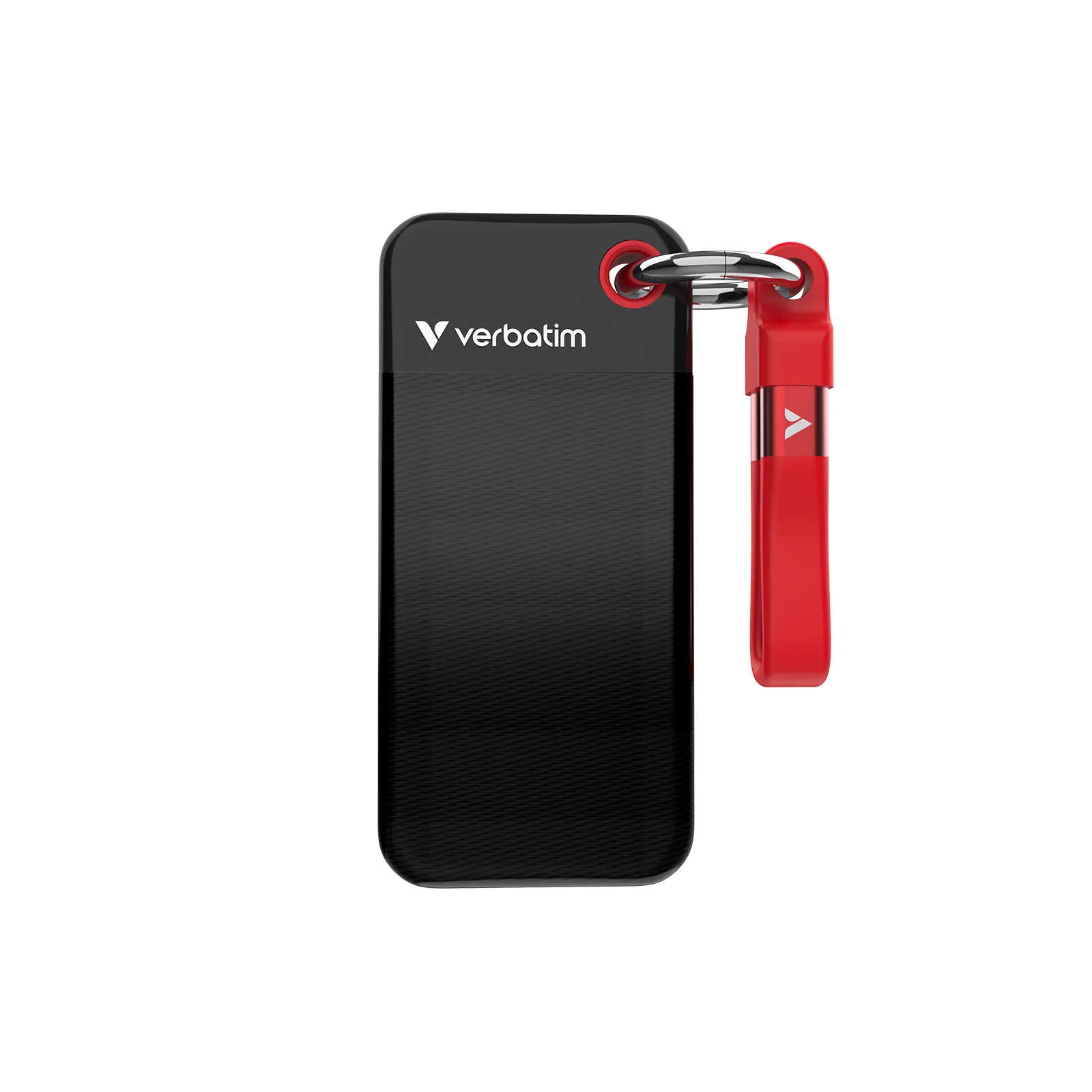 Verbatim Pocket SSD 2 TB USB Typ-C 3.2 Gen 2 (3.1 Gen 2) Schwarz, Rot Verbatim Pocket SSD 2 TB USB Typ-C 3.2 Gen 2 (3.1 Gen 2) Schwarz, Rot