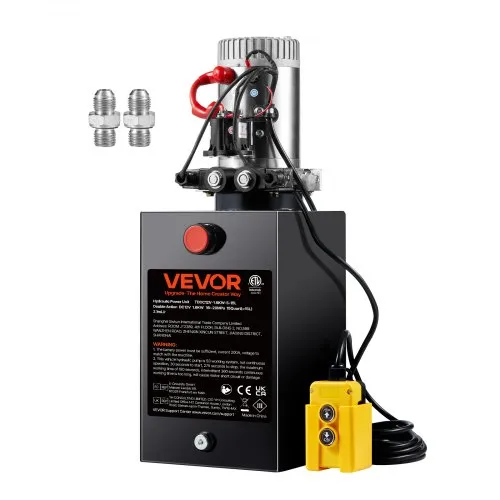 VEVOR Hydraulikpumpe Hydraulikaggregat 12 V Hydraulikaggregat 1600 W, Doppelwirkende Hydraulikpumpe Hydraulic Power Pack, 3,75 Gal Tank Hand Pump Hydraulikaggregat, für Aufzüge, Gabelstapler usw. VEVOR Hydraulikpumpe Hydraulikaggregat 12 V Hydraulikaggregat 1600 W, Doppelwirkende Hydraulikpumpe Hydraulic Power Pack, 3,75 Gal Tank Hand Pump Hydraulikaggregat, für Aufzüge, Gabelstapler usw.