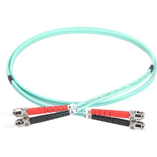 LWL Patchkabel, Duplex, ST > ST Stecker, Multimode OM3 LWL Patchkabel, Duplex, ST > ST Stecker, Multimode OM3