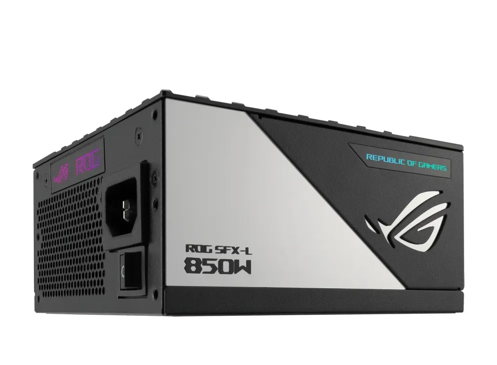 ASUS ROG Loki SFX-L 850W Platinum Netzteil 24-pin ATX Schwarz, Silber – Bild 2