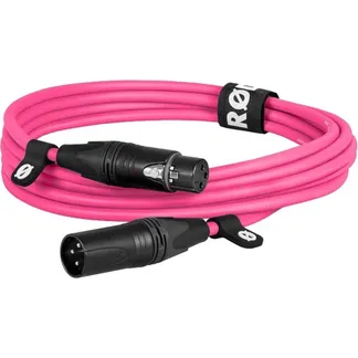 Premium XLR-Kabel XLR3M-P pink Premium XLR-Kabel XLR3M-P pink