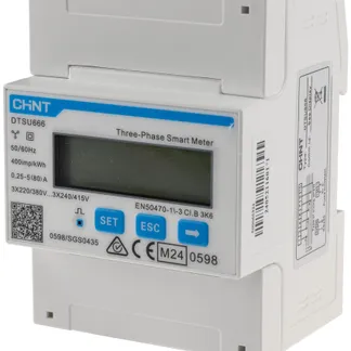 Drehstromzähler / Smartmeter DTSU666 MID geeicht 3-phasig 80A, 230/400V, 4TE Drehstromzähler / Smartmeter DTSU666 MID geeicht 3-phasig 80A, 230/400V, 4TE