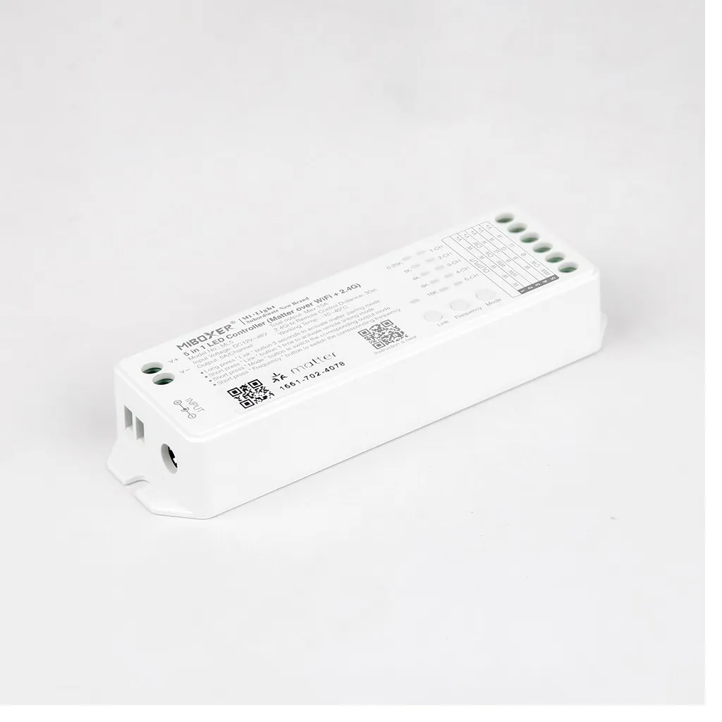 MiBoxer ML5 LED Controller 5in1 RGB-WW (RGB-CCT) DC12~24V Matter Over WiFi + 2.4G – Bild 3