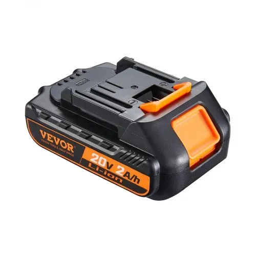 VEVOR 20 V 2000-mAh-Lithium-Akku Ersatz für Elektrowerkzeuge max. 20 A Ausgangsstrom Akku mit Überladungs-, Tiefentladungs-, Überhitzungs- und Kurzschlussschutz Lithium Batterie 15,8 x 74,8 x 50,7 mm – Bild 2
