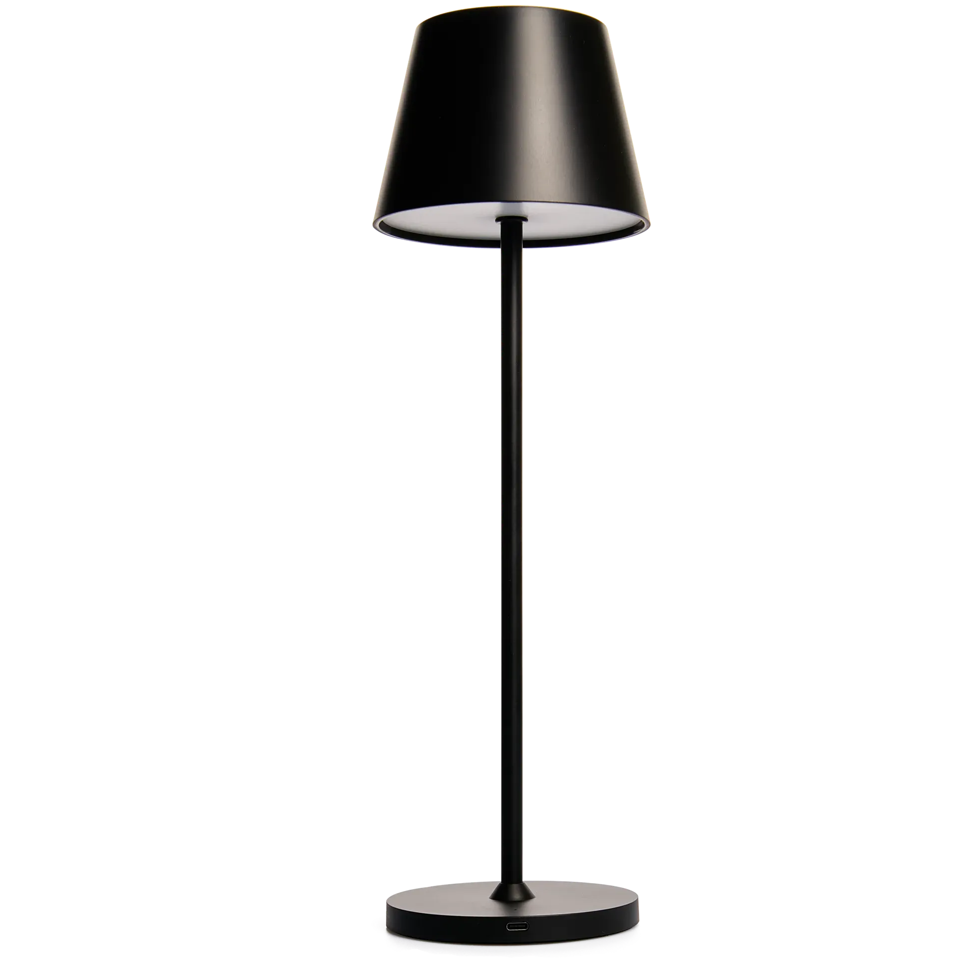 LED-Tischleuchte ROLF KERN Club 38cm, schwarz, Akku, dimmbar LED-Tischleuchte ROLF KERN Club 38cm, schwarz, Akku, dimmbar