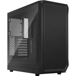 Focus 2 Black TG Clear Tint, Tower-Gehäuse Focus 2 Black TG Clear Tint, Tower-Gehäuse