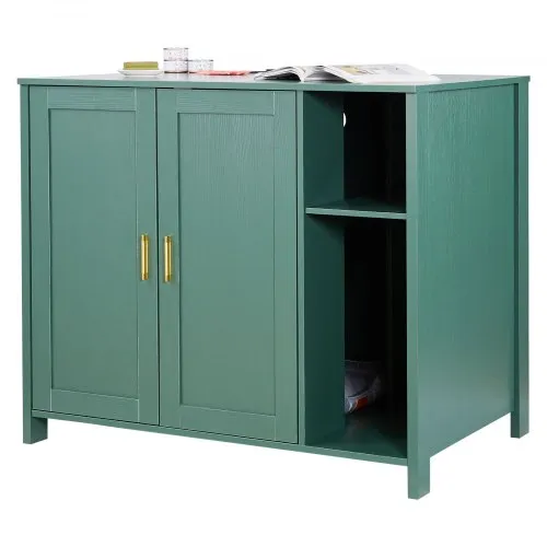 VEVOR Katzenschrank, 1050x680x885 mm, Katzenklo Schrank mit eingebauter Steckdose, Schublade & abnehmbarer Trennwand, passend für die meisten selbstreinigenden/intelligenten Katzentoiletten VEVOR Katzenschrank, 1050x680x885 mm, Katzenklo Schrank mit eingebauter Steckdose, Schublade & abnehmbarer Trennwand, passend für die meisten selbstreinigenden/intelligenten Katzentoiletten