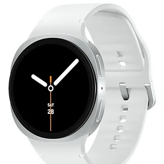 Samsung Galaxy Watch 8 3,81 cm (1.5″) AMOLED 44 mm Digital 480 x 480 Pixel Touchscreen Silber WLAN GPS Samsung Galaxy Watch 8 3,81 cm (1.5″) AMOLED 44 mm Digital 480 x 480 Pixel Touchscreen Silber WLAN GPS