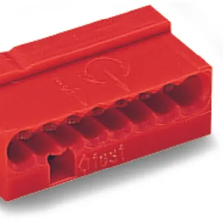 Wago Serie 243- 8-Leiter-Micro-Klemme (50 Stück) rot Wago Serie 243- 8-Leiter-Micro-Klemme (50 Stück) rot