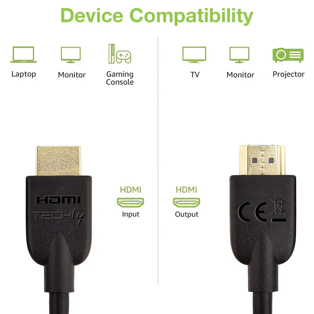 Techly ICOC HDMI2-4-020T HDMI-Kabel 2 m HDMI Typ A (Standard) Schwarz – Bild 5