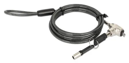 Manhattan 440486 Kabelschloss Schwarz, Durchscheinend 1,8 m – Bild 6