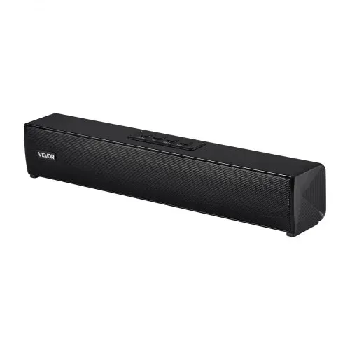 VEVOR Soundbar für Smart TV, 2.0-Kanal, 450 mm kompakte TV-Lautsprecher für Projektor, Bluetooth-AUX-Anschluss, Fernbedienung, 80-W-Surround-Soundsystem für PC-Heimkino-Audio – Bild 8