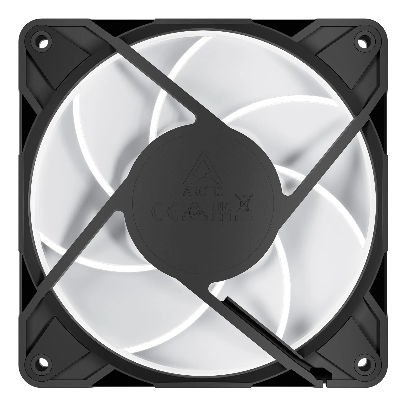 ARCTIC Freezer P12 Pro A-RGB - 3 Pack - 120 mm A-RGB PWM-Lüfter mit Kabelsplitter – Bild 6