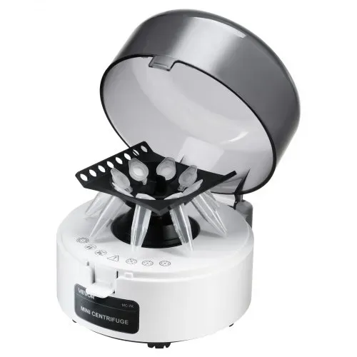 VEVOR Mini-Zentrifugenmaschine 3013 xg RCF elektrische Laborzentrifugenmaschine mit 2 in 1 Rotor für 0,2/1,5/2 ml Röhrchenkapazität, feste Drehzahl 7000 U/min, geräuscharm für Laborexperimenten – Bild 9