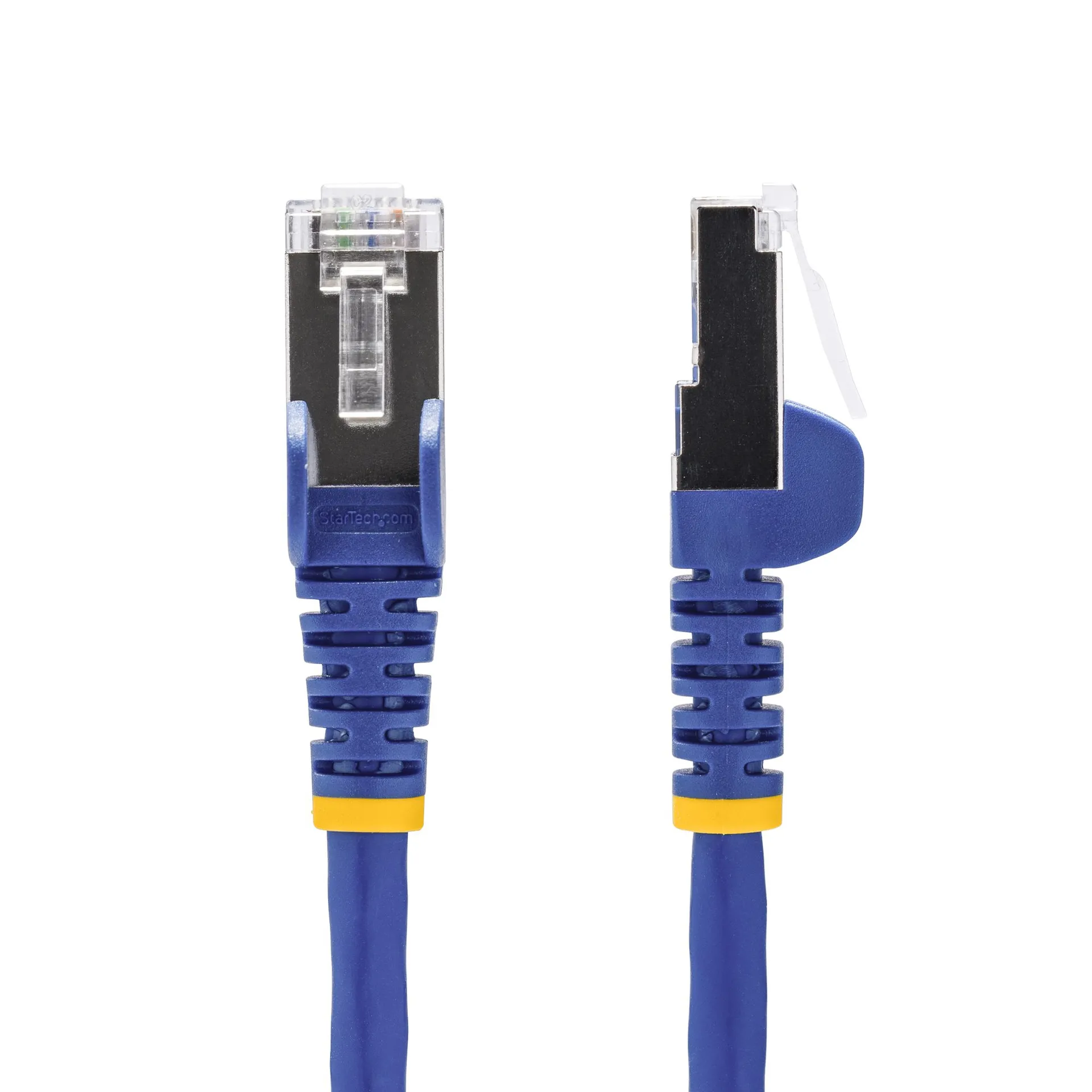 StarTech.com 1 m Blaues CAT8 Netzwerkkabel, Snagless RJ45 Patchkabel, 25G/40G LAN Kabel, 2000MHz, 100W PoE++, S/FTP, 26AWG Reinkupfer, LSZH, Ethernetkabel mit Zugentlastung, Fluke Getestete PiMF Datenkabel – Bild 2