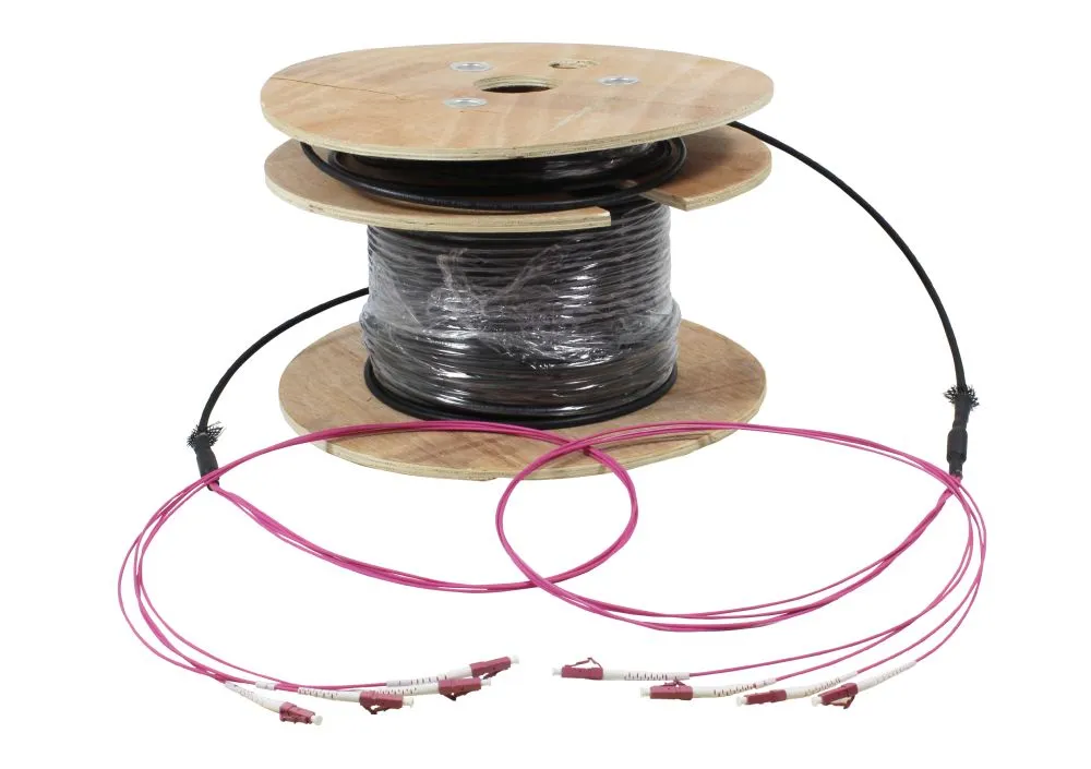 LWL-Kabel, Trunkkabel U-DQ(ZN)BH 4G 50/125, LC/LC OM4 160m, Trommel, Synergy21 – Bild 4