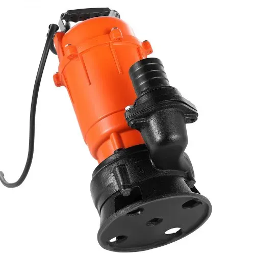 VEVOR 550W Tauchpumpe, 18000l/h, Gusseisen-Schmutzwasserpumpe mit 5,08cm Auslass, 10m max. Förderhöhe, zum Abpumpen von Schmutzwasser, für Pools, Gärten, Teiche, Keller & überflutete Bereiche – Bild 8
